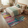 Concept Looms Art Rug ART107 Light Multicolour lifestyle picture in the bedroom