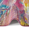 Concept Looms Art Rug ART107 Light Multicolour witha low pile