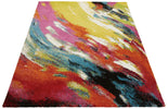 Concept Looms Art Rug ART102 Multicolour adds a splash of bright colors to any area