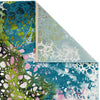 Concept Looms Art Rug ART103 Blue picture of the rug backing