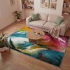 Concept Looms Art Rug ART104 Multicolour lifestyle picture in the living room