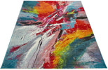 Concept Looms Art Rug ART105 Multicolour mde in a vibrant color palette