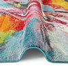 Concept Looms Art Rug ART105 Multicolour with a bordered ends