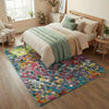 Concept Looms Art Rug ART108 Multicolour lifestyle picture in the bedroom