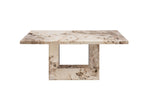 Artemis Coffee Table Mottled Mocha front view picture