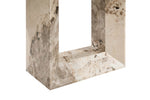 Artemis Dining Table 160 cm Mottled Mocha close view picture of the table's base