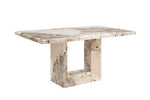 Artemis Dining Table 160 cm Mottled Mocha picture on the white background