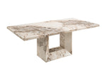 Artemis Dining Table 200 cm Mottled Mocha top view picture