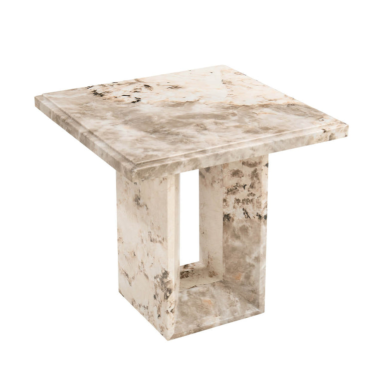 Artemis Lamp Table Mottled Mocha