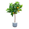 Artificial Lemon Tree 80 cm picture on the white background