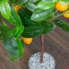 Artificial Lemon Tree 80 cm life style picture from the top