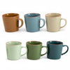 Tipperary Crystal Artisan Set of 6 Mugs made from bone china