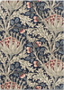 Morris & Co Artichoke Floral Rug Mineral picture of the rug floral design