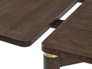 Arun Extension Dining Table 95x180 cm close view picture of extending method