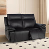 Ashby 2 Seater Sofa Electric Recliner Black life style picture