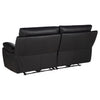 Ashby 3 Seater Sofa Electric Recliner Black picture from the back