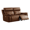 Ashby 3 Seater Sofa Electric Recliner Tan picture on the white background