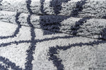Ashton Geometric Rug Blue Navy 03 thick and soft to touch