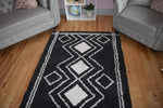 Ashton Geometric Rug Grey 05  perfect for bedroom and living room