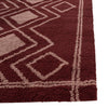 Ashton Geometric Rug Ivory Orange 01 picture of the rugs corner