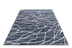 Aspire Abstract Rug 104 Dark Blue horizontal view