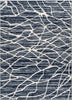 Aspire Abstract Rug 104 Dark Blue picture of the rug design