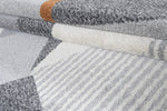 Aspire Geometric Rug 108 Grey picture of the color hue