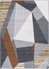 Aspire Geometric Rug 108 Grey picture of the rug design