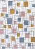 Aspire Geometric Rug Coral picture of the rug design