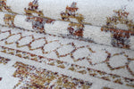 Aspire Geometric Rug Gold picture of the colors