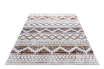 Aspire Geometric Rug Gold horizontal view