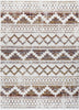 Aspire Geometric Rug Gold picture of the rug desin