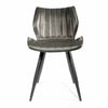 Upgrade with the sleek Asti Chair in Grey Leather.