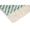 Brink & Campman Atelier Twill Scandinavian Rug Mineral handwoven rug with a fringed ends