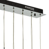 Aurelia 15lt Bar Pendant Black Chrome close view picture of the bar fitting