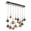 Aurelia 15lt Bar Pendant Black Chrome picture of the light design