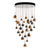 Aurelia 30lt Cluster Pendant Black Chrome picture of the light design