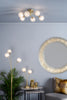 Avari 3 Light Floor Lamp Satin Brass fit to any space