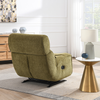 Avebury Recliner Rocker Armchair Olive life style photo from the back