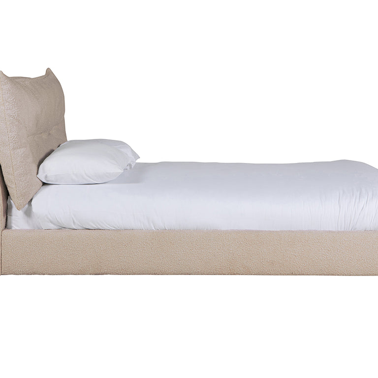 Avery Super King Size Bed Latte 6ft