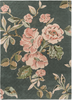 Laura Ashley Aylworth Trail Floral Rug Fern Green picture of the rug floral design