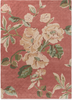 Laura Ashley Aylworth Trail Floral Rug Terracotta Orange picture of the rug floral design