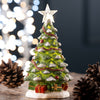 Aynsley Christmas Tree LED glowing among festive lights