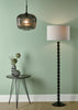 Azana Floor Lamp Matt Black Base Only life style picture
