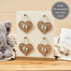 Baby Feet Pebble Heart Hanger alternative view