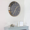 Baker And Brown Clock Black Brass 72 cm life style picture