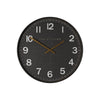 Baker & Brown Black Round Station Clock  picture on the white background