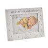 Bambino Resin First Grandchild Photo Frame 6" x 4" picture on the white background