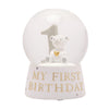 Bambino Resin My 1st Birthday Water Ball close view on white backing