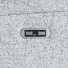 Banbury 2 Seater Sofa Recliner Silver close view picture of the power panel